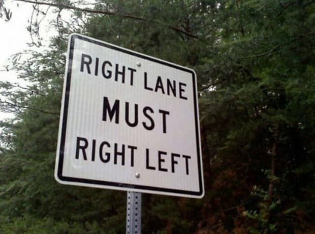 confusing street signs 6 Confusing Street Signs Nobody Understands (32 photos)