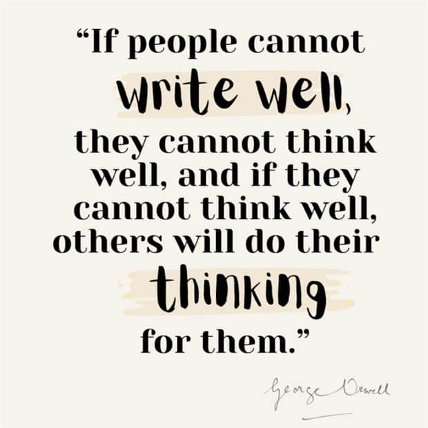 george orwell quotes 10 15 Prophetic Quotes From George Orwell (15 photos)