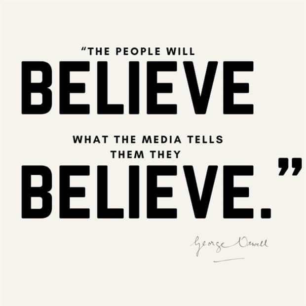 george orwell quotes 15 15 Prophetic Quotes From George Orwell (15 photos)