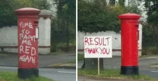 Funny Vandalism That Was Weirdly Wholesome (26 photos)