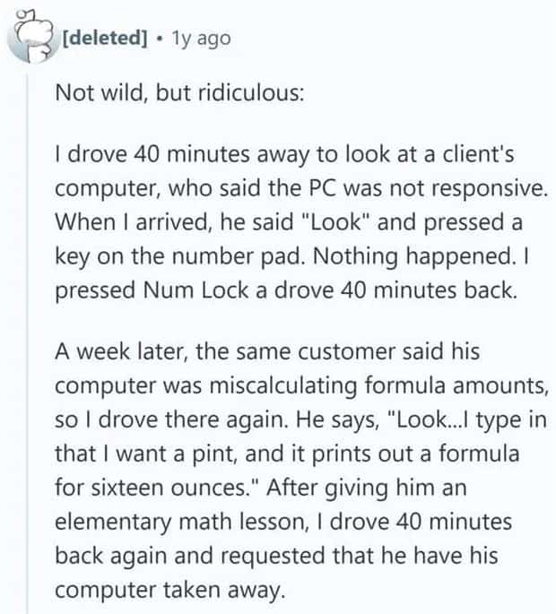 Funny Tech Support Stories That Make IT Cry (24 photos)