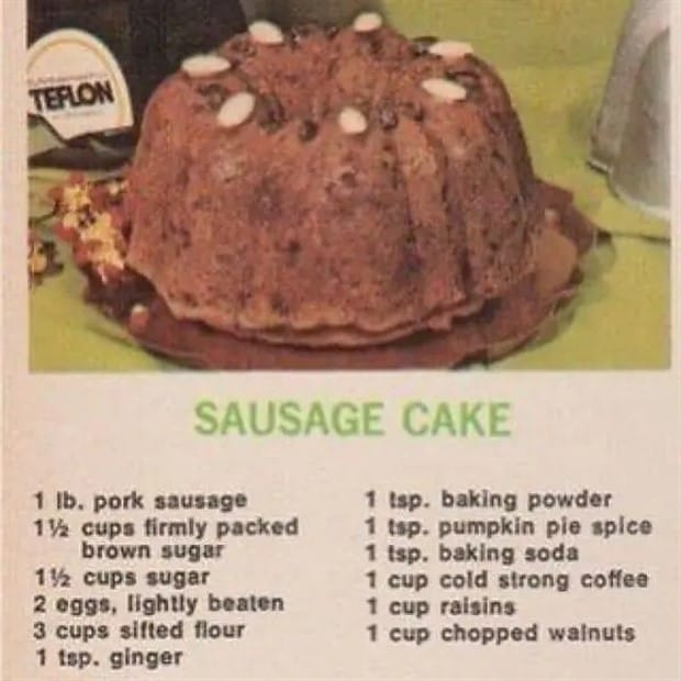 vintage foods 12 Throwback Foods That Look Unappealing (34 photos)
