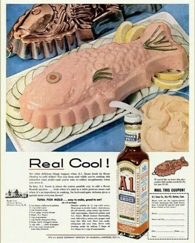 vintage foods 13 Throwback Foods That Look Unappealing (34 photos)
