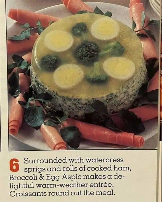 vintage foods 3 Throwback Foods That Look Unappealing (34 photos)