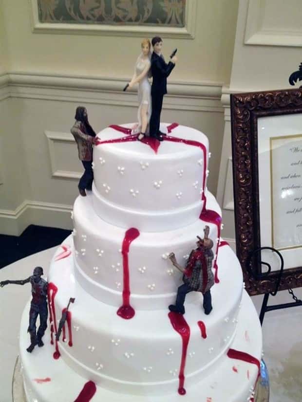 Crazy Wedding Cakes For Brave Couples (26 photos)
