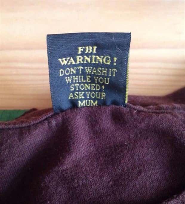 Hidden Humor Stitched Into Clothing Tags (30 photos)