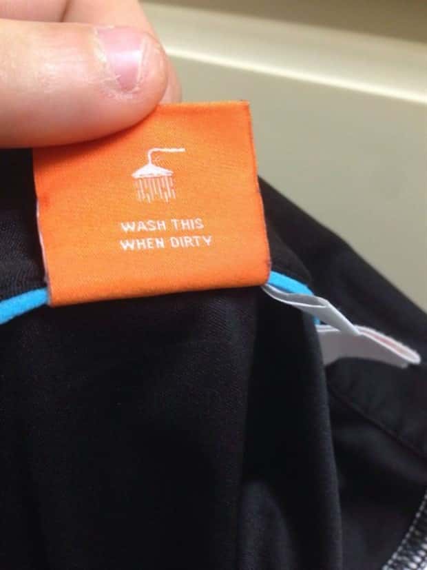 Hidden Humor Stitched Into Clothing Tags (30 photos)
