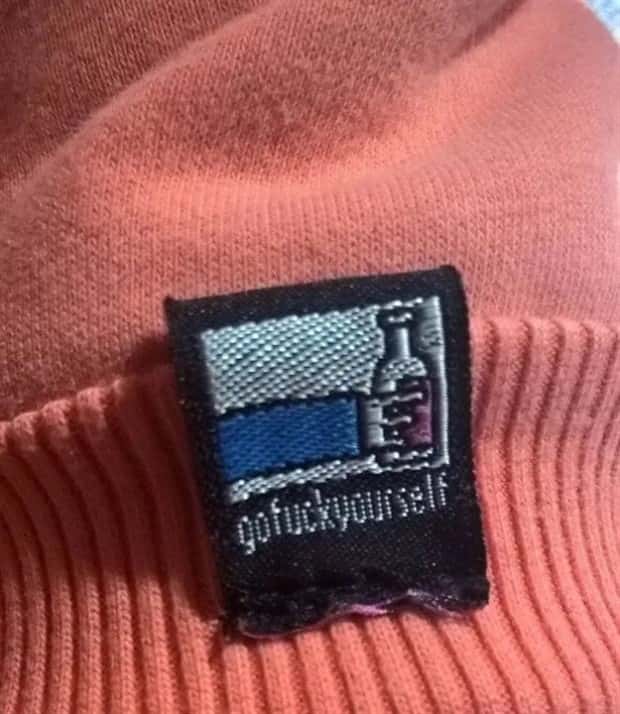 Hidden Humor Stitched Into Clothing Tags (30 photos)