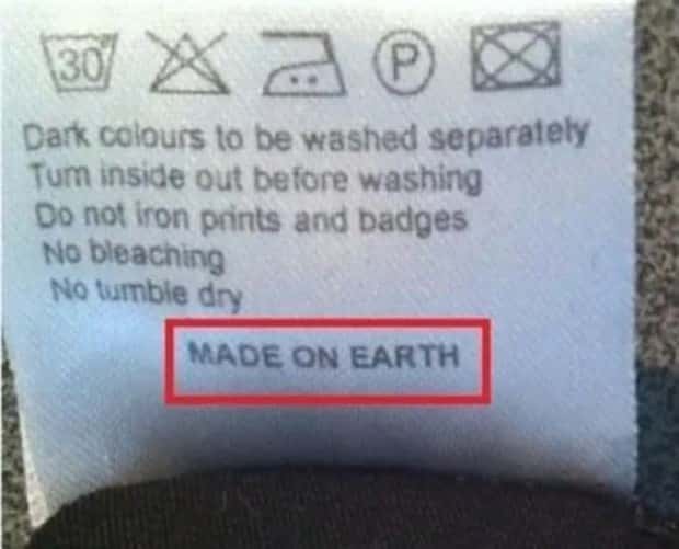 Hidden Humor Stitched Into Clothing Tags (30 photos)