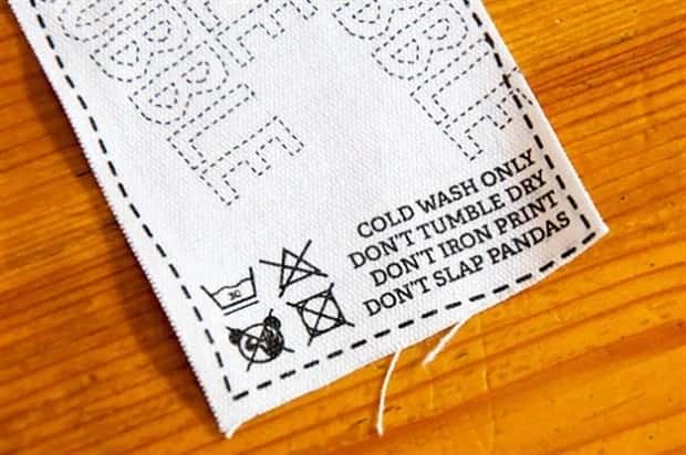 Hidden Humor Stitched Into Clothing Tags (30 photos)
