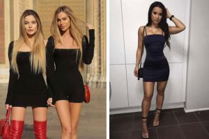 Hot Girls in Seductive Black Dresses (35 photos)