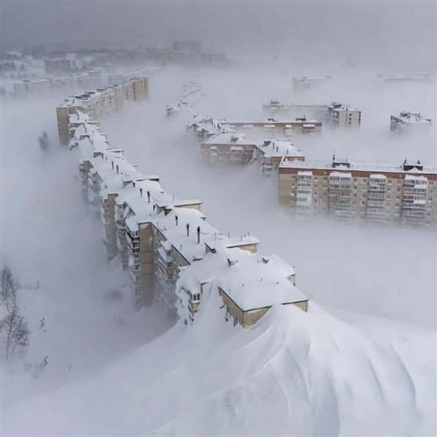 Kamchatka Buried Under Record Snowfall (20 photos)