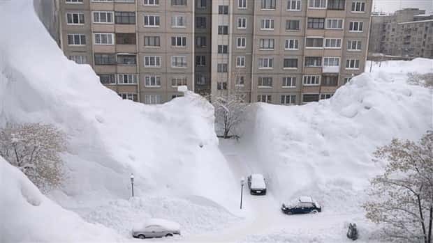 Kamchatka Buried Under Record Snowfall (20 photos)