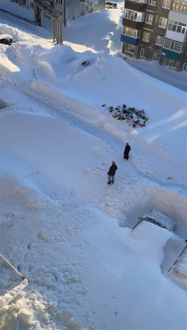 Kamchatka Buried Under Record Snowfall (20 photos)