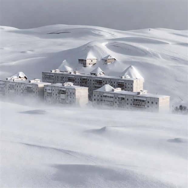 Kamchatka Buried Under Record Snowfall (20 photos)