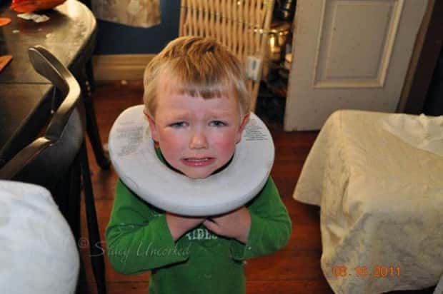 Kids Tend to Get Stuck Anywhere (31 photos)