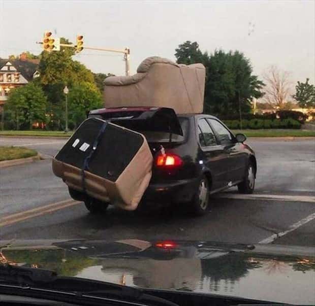 Overloaded Cars Driven With Pure Confidence (32 photos)