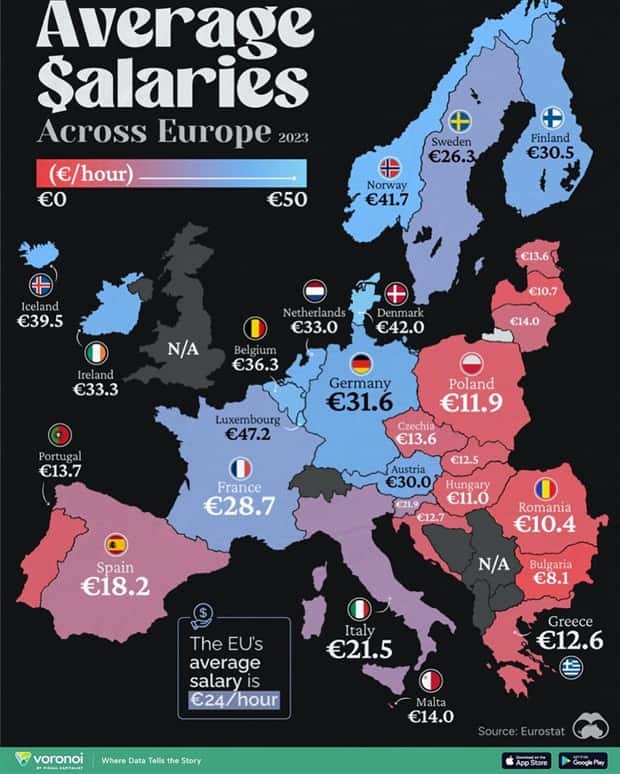 Charts and Maps with Intriguing Data #194 (18 photos)