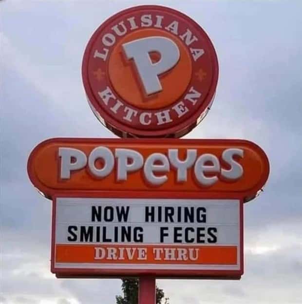 now hiring signs 1 These Fast Food Signs Are Pure Gold (25 photos)