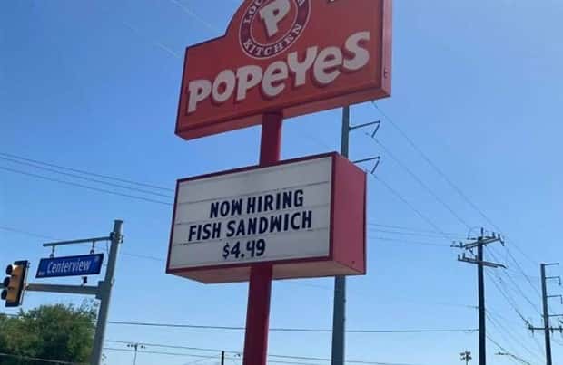 now hiring signs 20 These Fast Food Signs Are Pure Gold (25 photos)