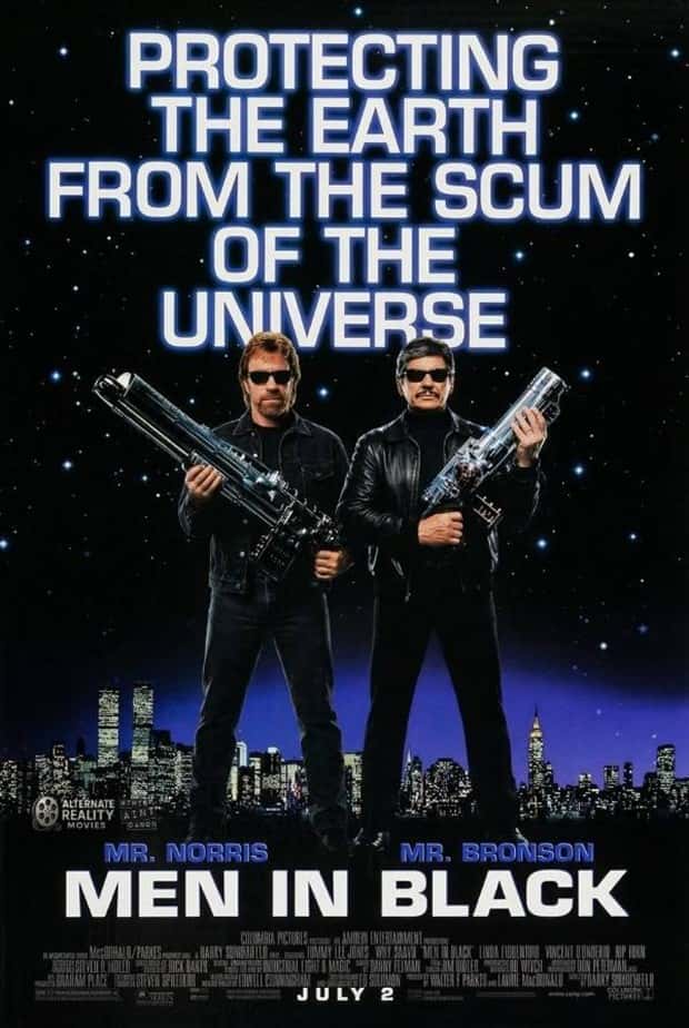 Iconic Movie Posters Improved By Chuck Norris (19 photos)