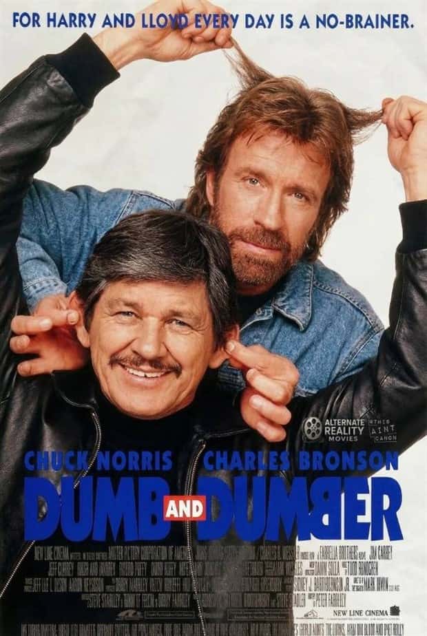 Iconic Movie Posters Improved By Chuck Norris (19 photos)