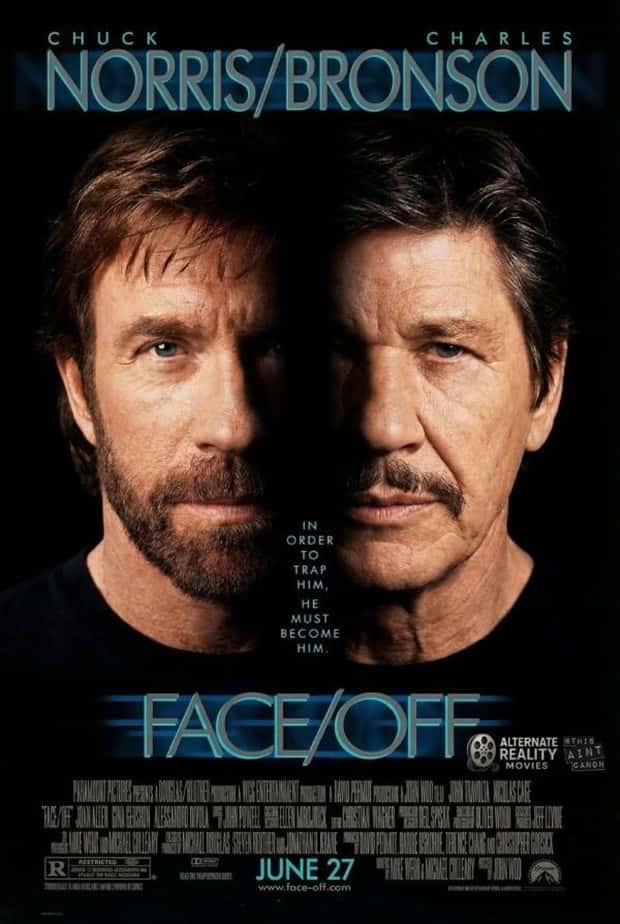 Iconic Movie Posters Improved By Chuck Norris (19 photos)