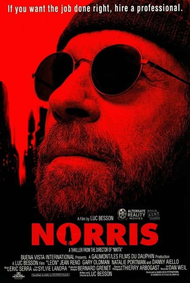 Iconic Movie Posters Improved By Chuck Norris (19 photos)