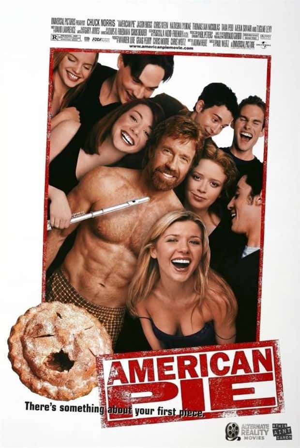 Iconic Movie Posters Improved By Chuck Norris (19 photos)