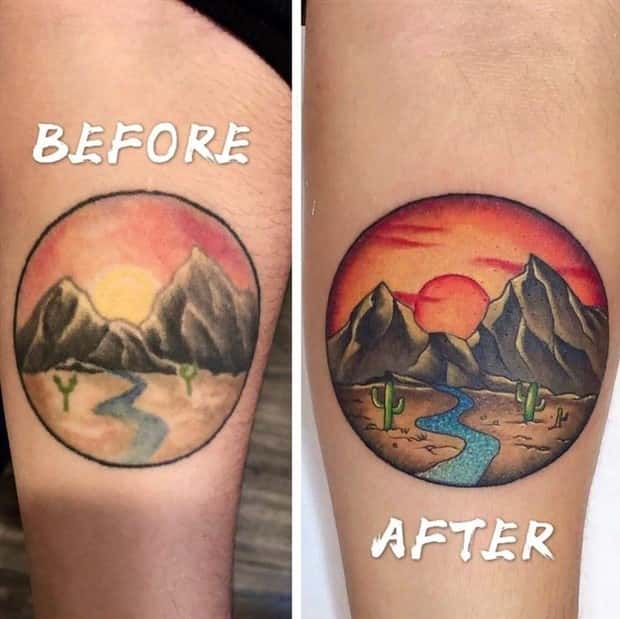 Creative Cover Ups for Scars and Failed Tattoos (23 photos)