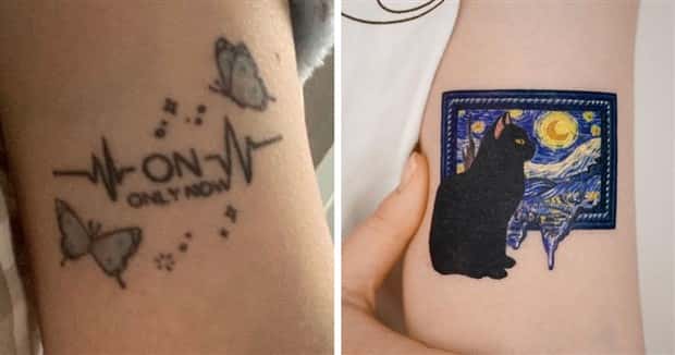 Creative Cover Ups for Scars and Failed Tattoos (23 photos)