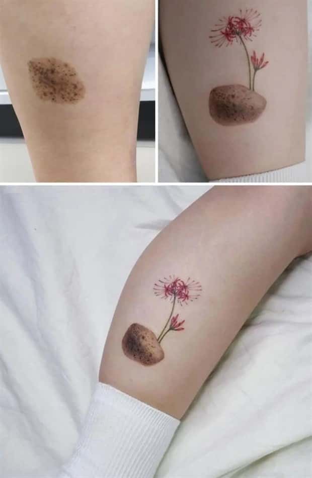 Creative Cover Ups for Scars and Failed Tattoos (23 photos)
