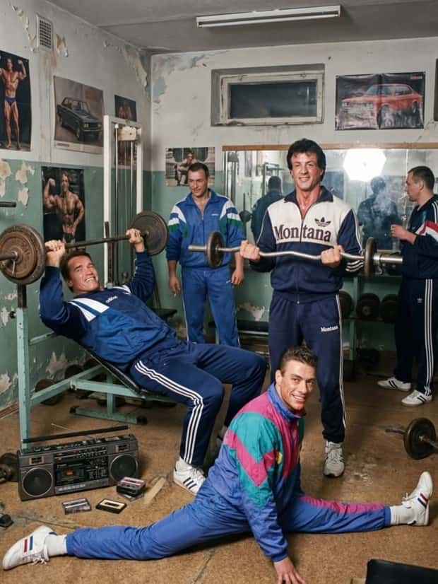 If Hollywood Stars Lived in 90s Russia (31 photos)