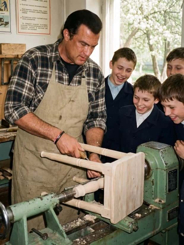 If Hollywood Stars Lived in 90s Russia (31 photos)