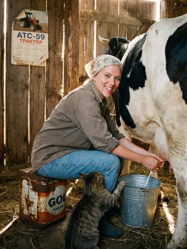 If Hollywood Stars Lived in 90s Russia (31 photos)