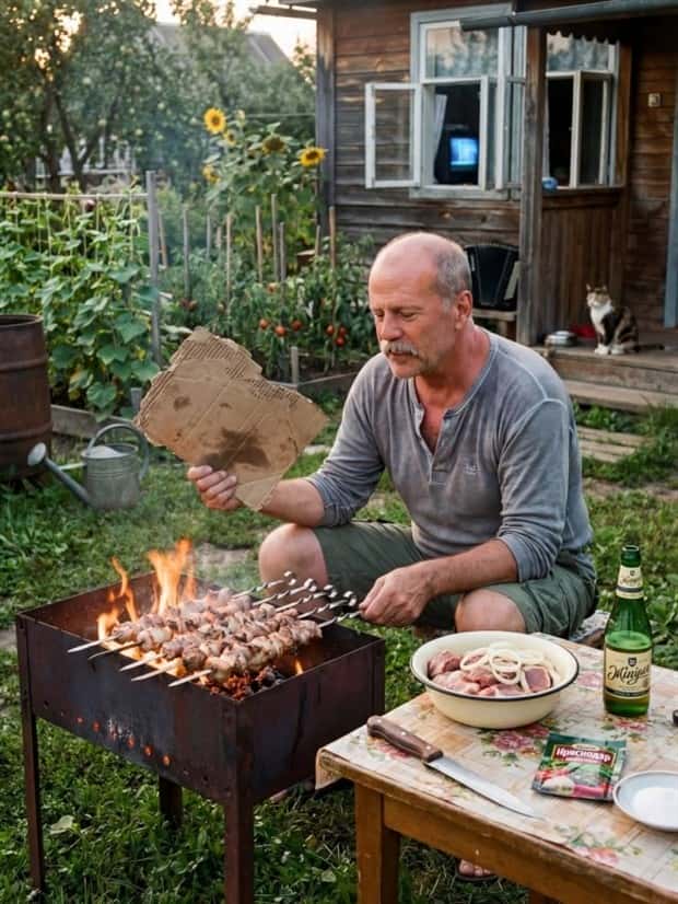 If Hollywood Stars Lived in 90s Russia (31 photos)