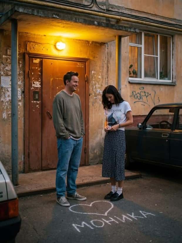 If Hollywood Stars Lived in 90s Russia (31 photos)