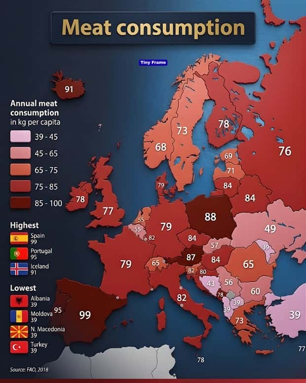 Charts and Maps with Intriguing Data #199 (23 photos)