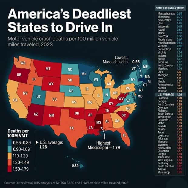 Charts and Maps with Intriguing Data #204 (20 photos)