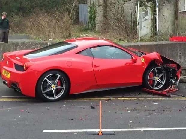 Smashed Supercars Every Driver Hates Seeing (25 photos)