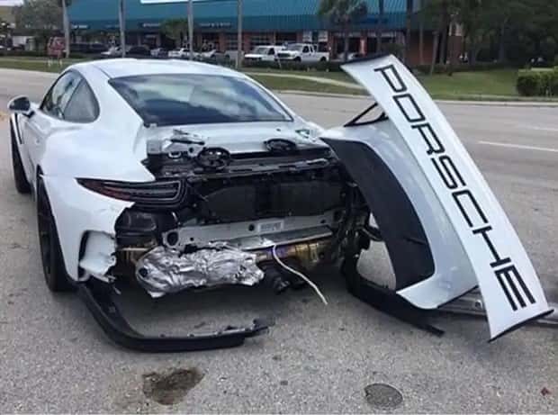 Smashed Supercars Every Driver Hates Seeing (25 photos)