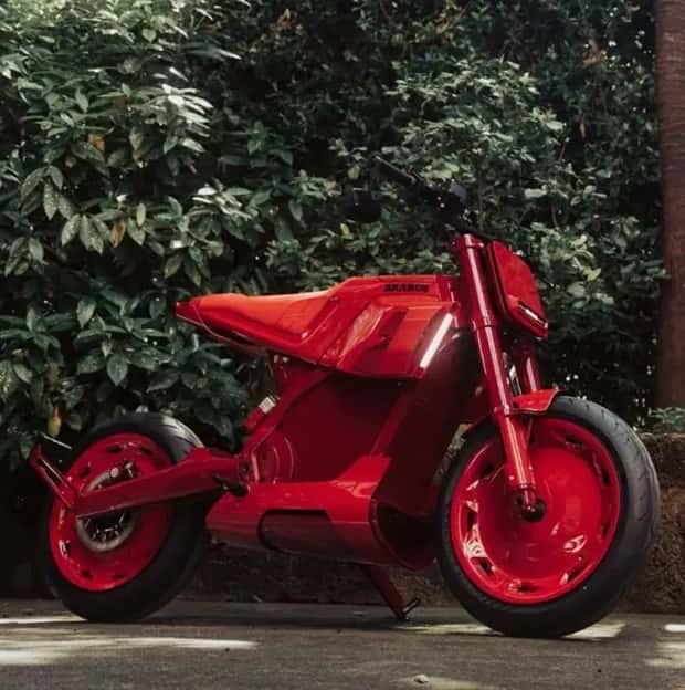 DAB 1a Electric Bike Built For Display (8 photos)