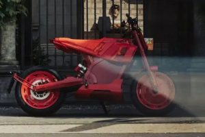 DAB 1a Electric Bike Built For Display (8 photos)