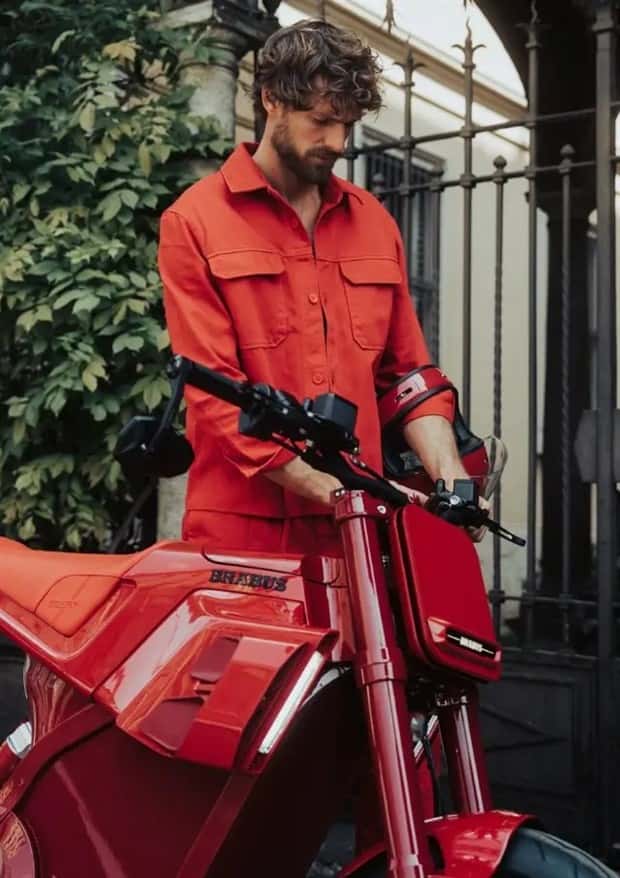 DAB 1a Electric Bike Built For Display (8 photos)