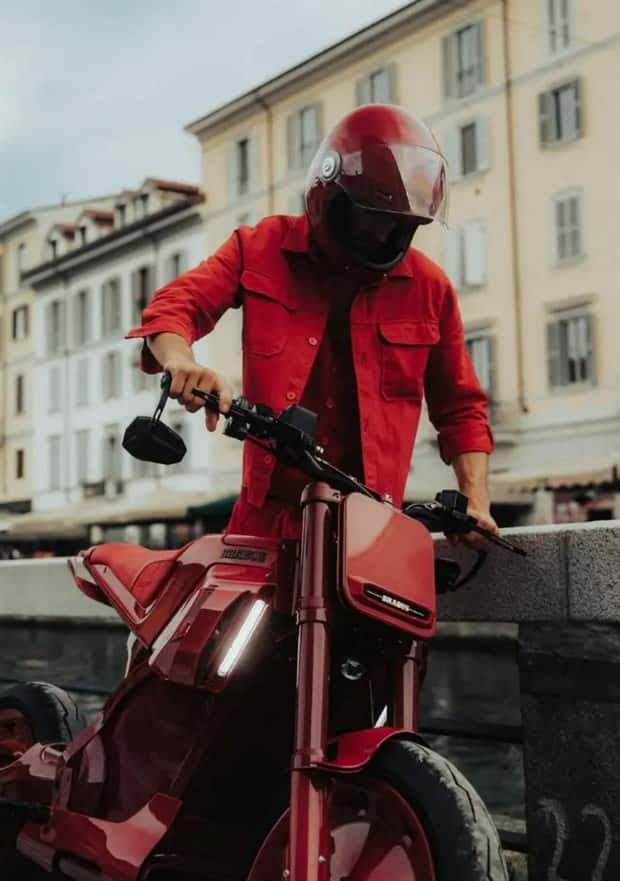 DAB 1a Electric Bike Built For Display (8 photos)