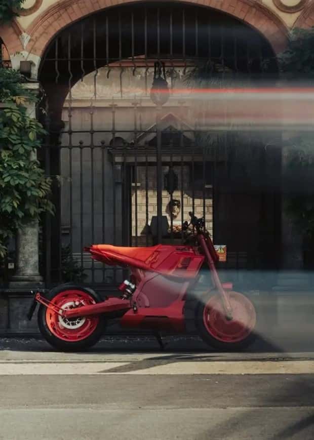 DAB 1a Electric Bike Built For Display (8 photos)