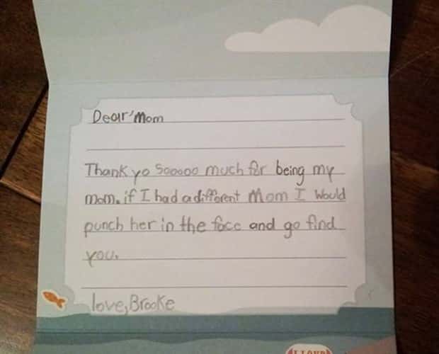 funny kids notes 11 30 Child Written Messages With Unintended Humor (30 photos)