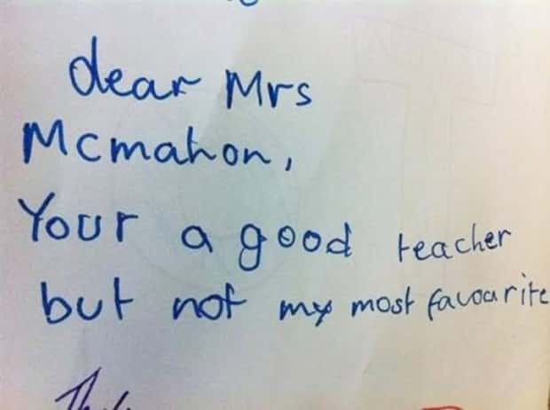 funny kids notes 13 30 Child Written Messages With Unintended Humor (30 photos)