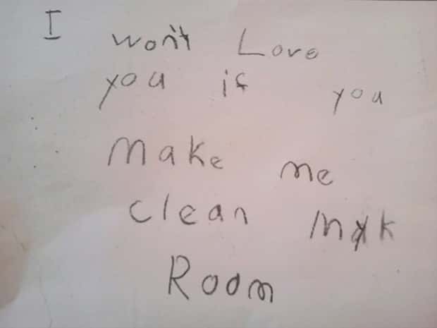 funny kids notes 14 30 Child Written Messages With Unintended Humor (30 photos)