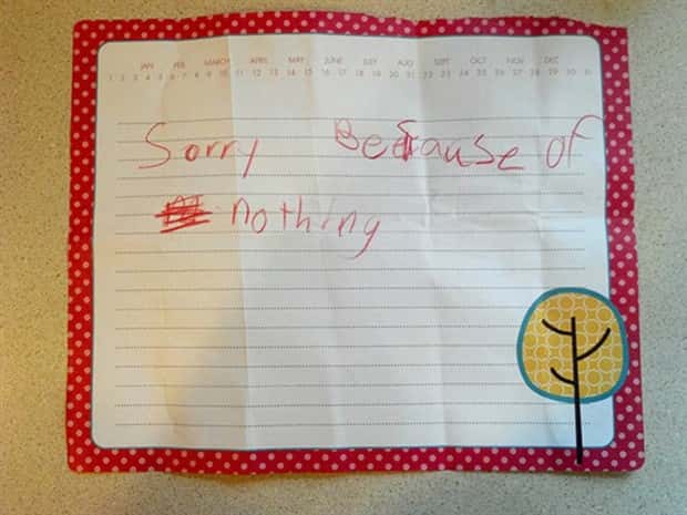 funny kids notes 16 30 Child Written Messages With Unintended Humor (30 photos)